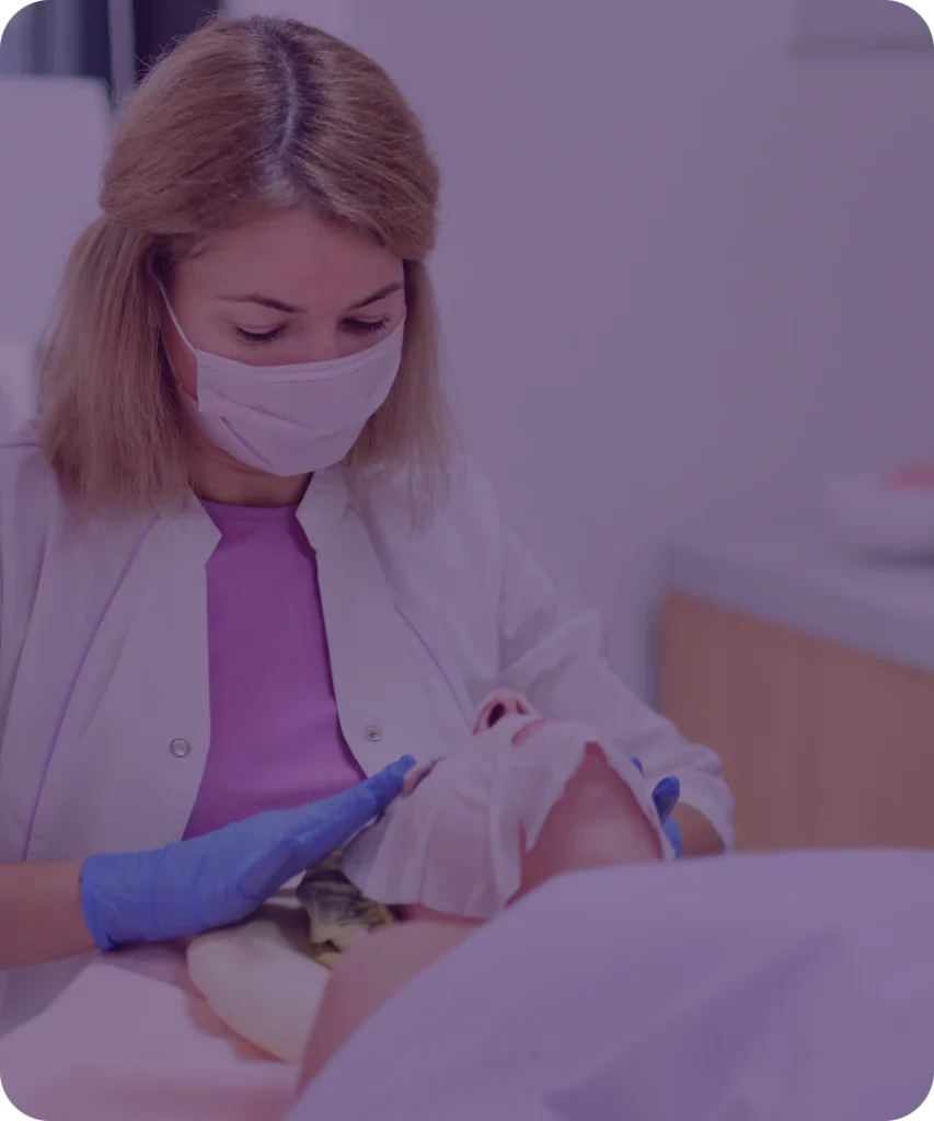 doctor treating patient